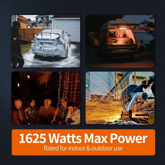 15ft 16AWG Outdoor Extension Cord, Indoor/Outdoor 15-Foot SJTW 16/3 Gauge Extens - Picture 8 of 8